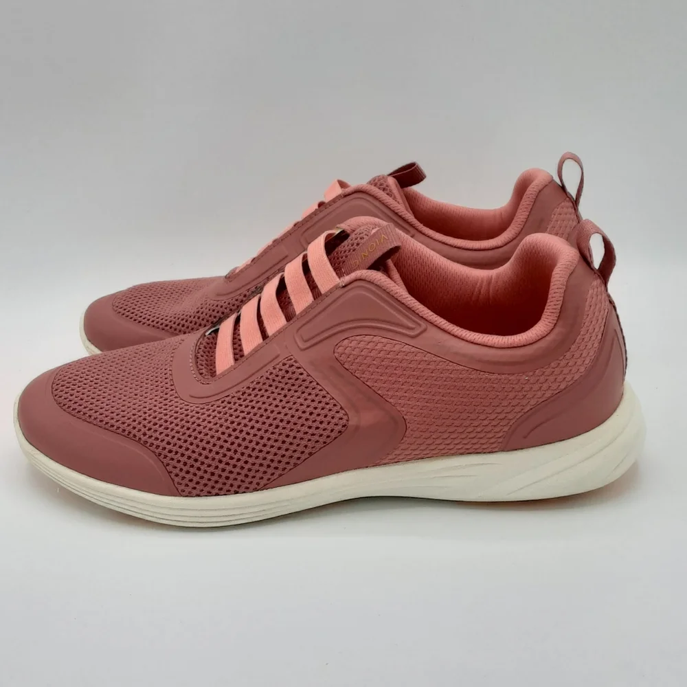 Vionic Reign Women’s Slip-On Athletic Sneakers in Dusty Cedar.